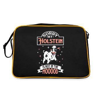Pas d’humeur - Holstein - Sac Retro - noir/or - Dos