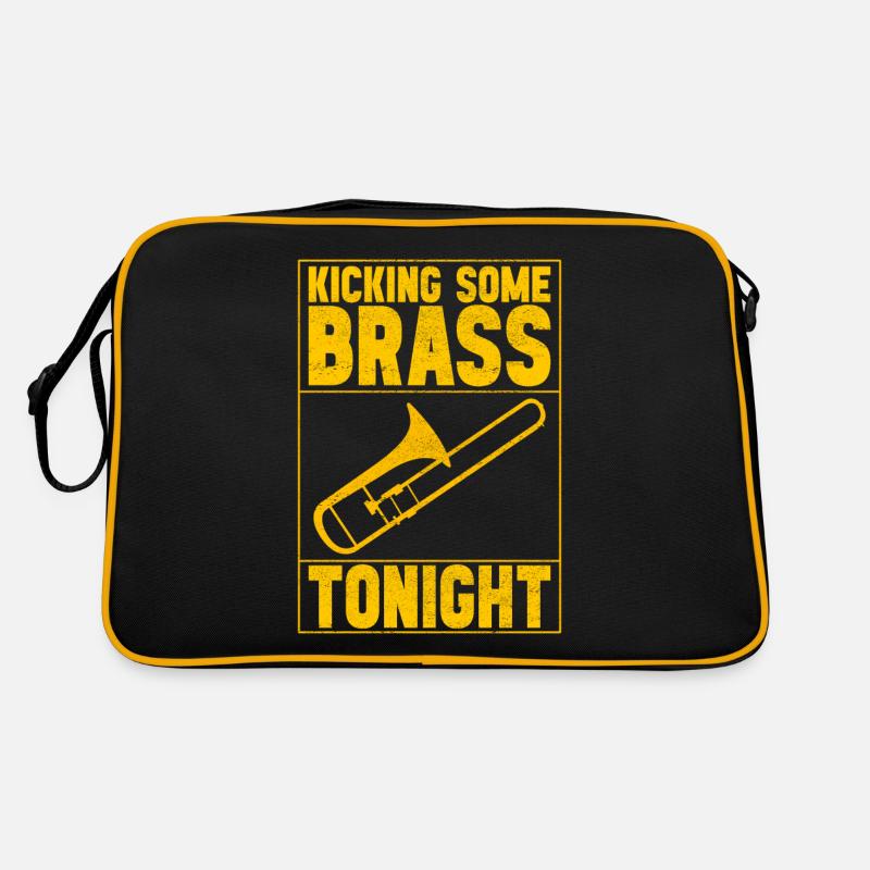Posaune Trombone Retro Tasche