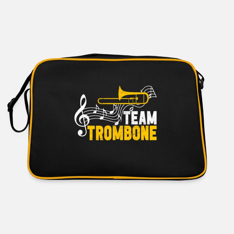 Posaune Trombone Retro Tasche