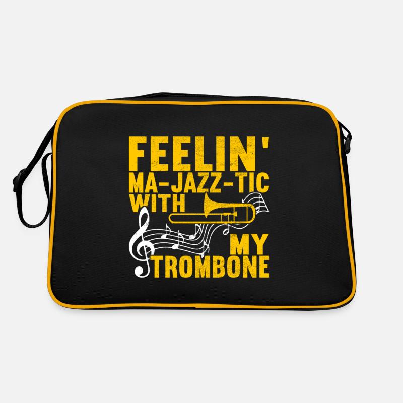 Posaune Trombone Retro Tasche