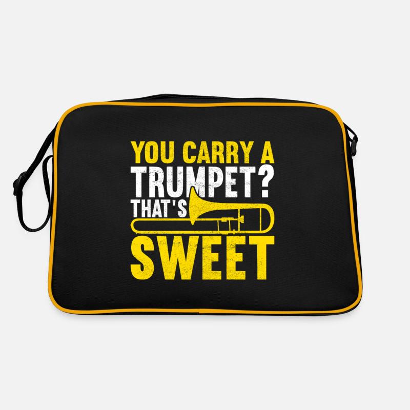 Posaune Trombone Retro Tasche