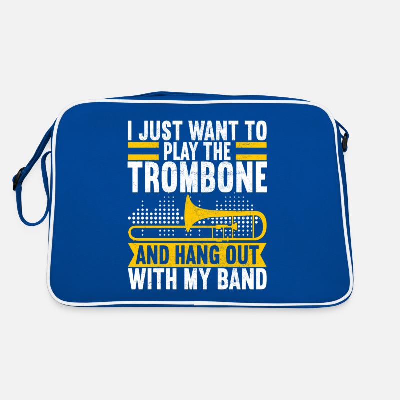 Posaune Trombone Retro Tasche
