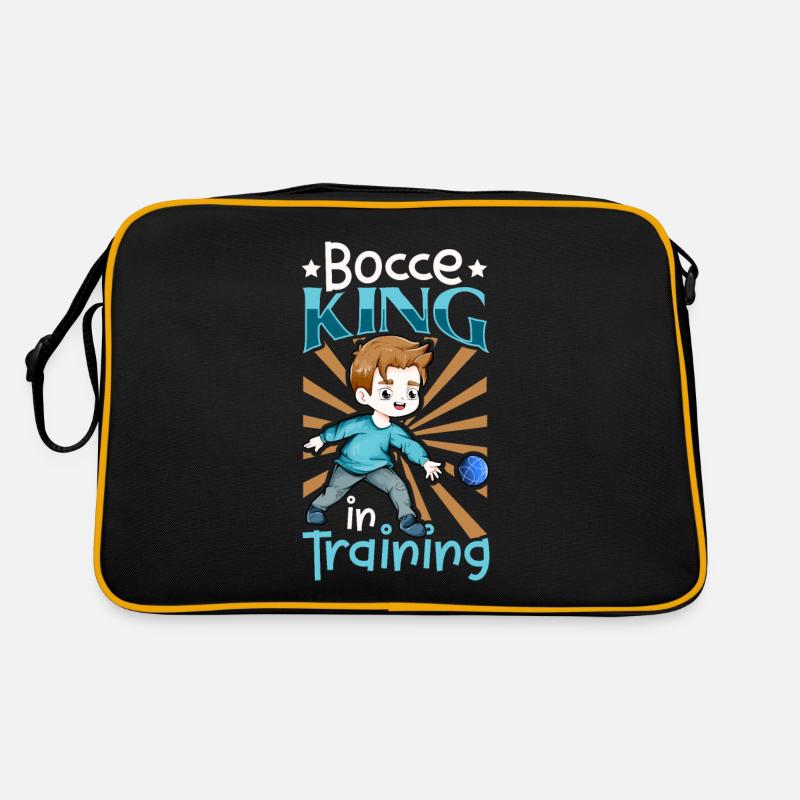 Bocce King in Training - Boccia Retro Bag