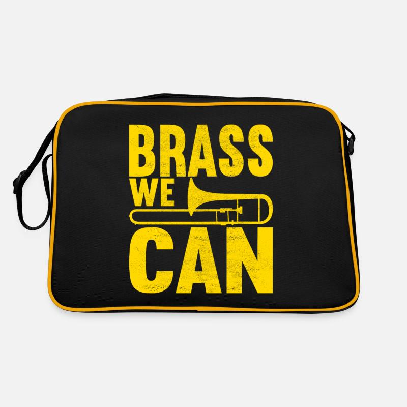 Posaune Trombone Retro Tasche