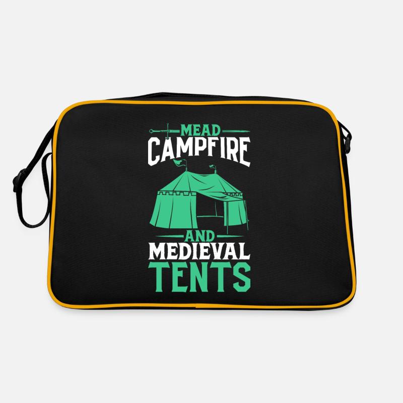 Feux de camp d’hydromel et tentes médiévales Sac Retro