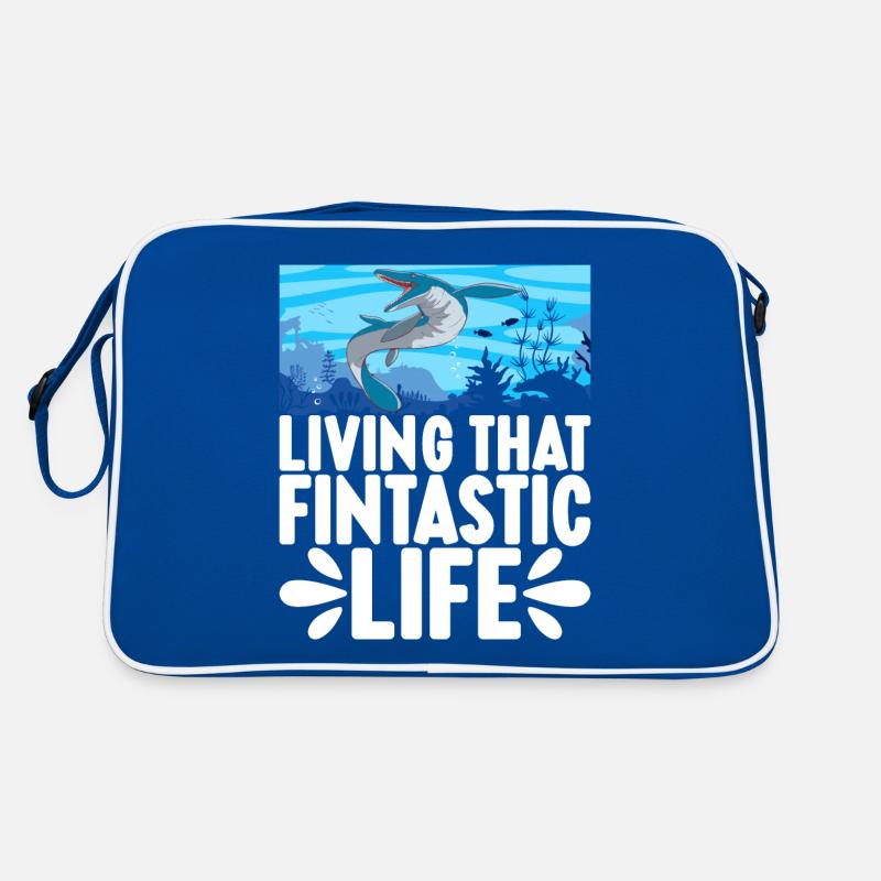 Mosasaurus Dinosaur Retro Bag