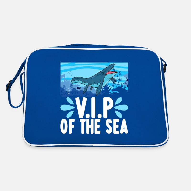 Mosasaurus Dinosaurier Retro Tasche