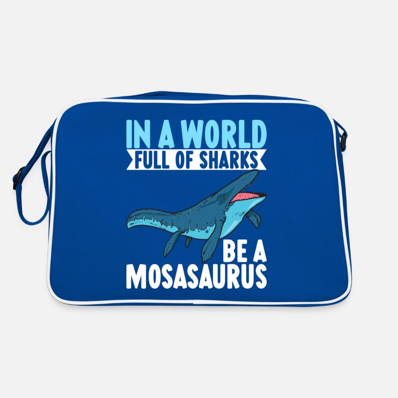 Mosasaurus Dinosaur Retro Bag