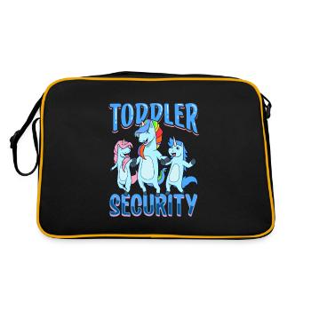 Sécurité des tout-petits - Baby-sitter - Sac Retro - noir/or - Dos