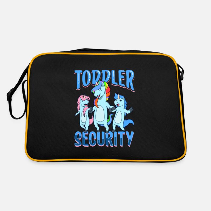 Kleinkind Security - Babysitter Retro Tasche
