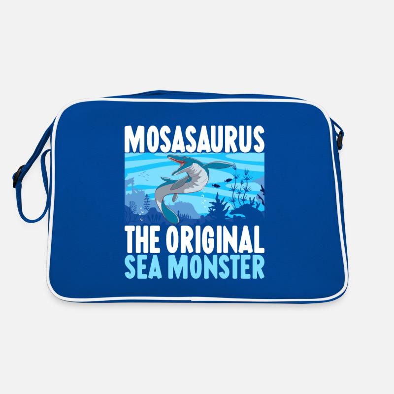 Mosasaurus Dinosaurier Retro Tasche