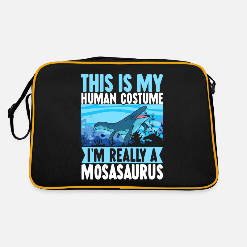 Mosasaurus Dinosaur Retro Bag