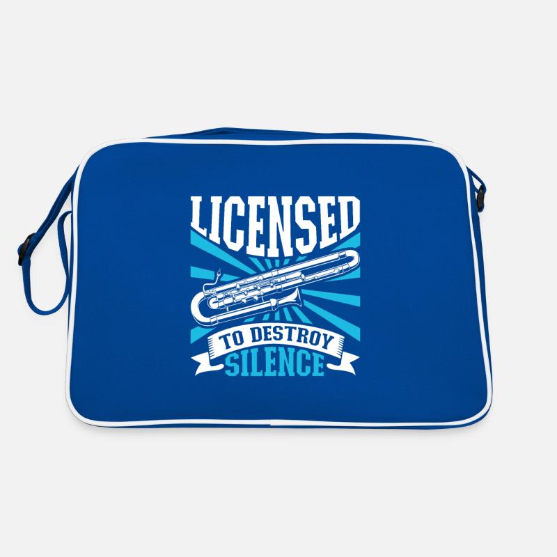 Lizenz zum Krach machen - Kontrafagott Retro Tasche