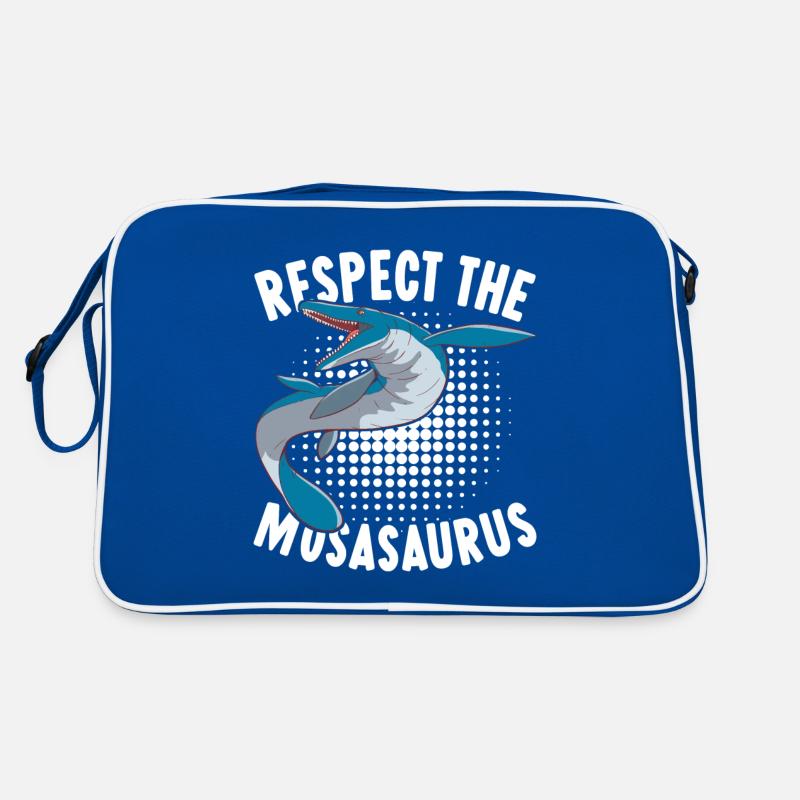 Mosasaurus Dinosaurier Retro Tasche