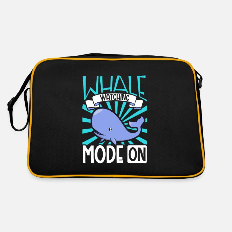 Mode Whale Watcher activé - Observation des baleines Sac Retro