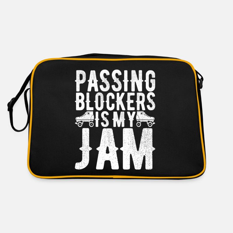 Roller derby - Sac Retro - noir/or