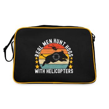 Hunters Wild Boar Hunting - Retro Bag - black/gold - Back