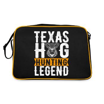 Hunters Wild Boar Hunting - Retro Bag - black/gold - Back