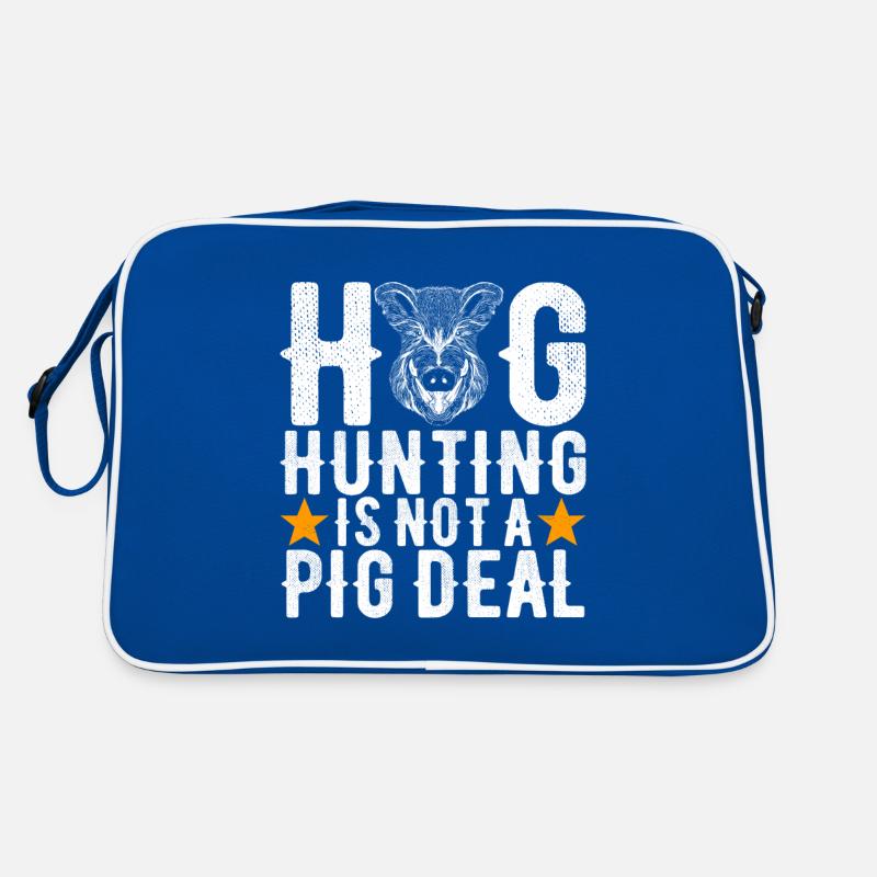 Hunters Wild Boar Hunting Retro Bag