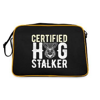 Hunters Wild Boar Hunting - Retro Bag - black/gold - Back