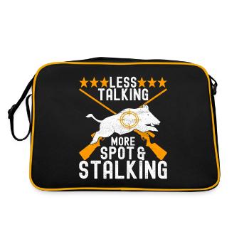 Chasseurs Chasse au sanglier - Sac Retro - noir/or - Dos