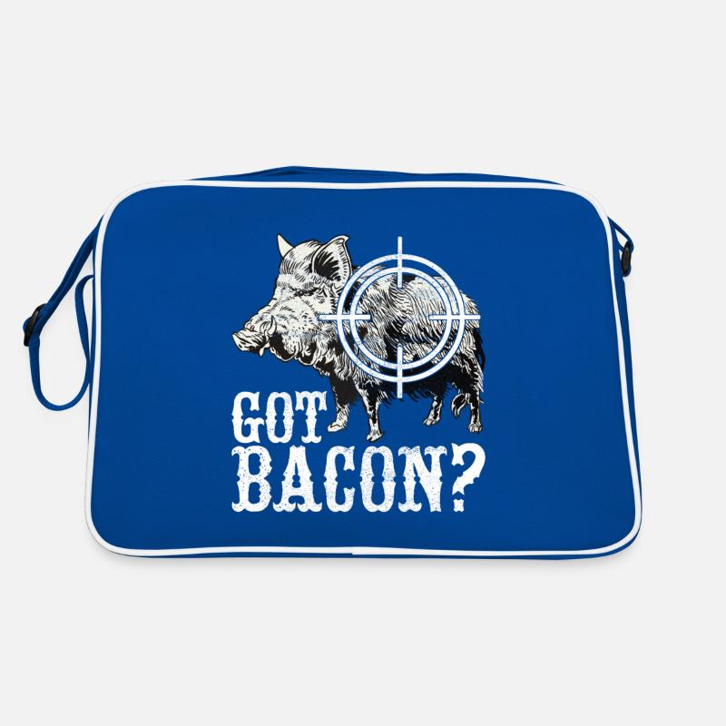 Hunters Wild Boar Hunting Retro Bag