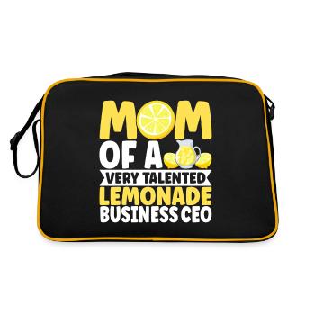 Stand de limonade Lemonade - Sac Retro - noir/or - Dos
