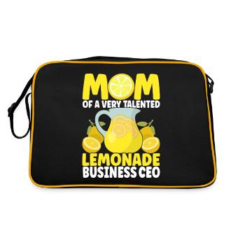 Stand de limonade Lemonade - Sac Retro - noir/or - Dos