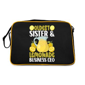 Lemonade Lemonade stand - Retro Bag - black/gold - Back