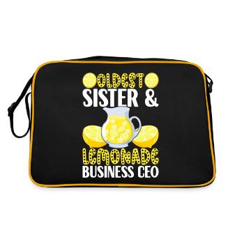 Stand de limonade Lemonade - Sac Retro - noir/or - Dos