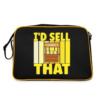 Lemonade Lemonade stand - Retro Bag - black/gold - Back
