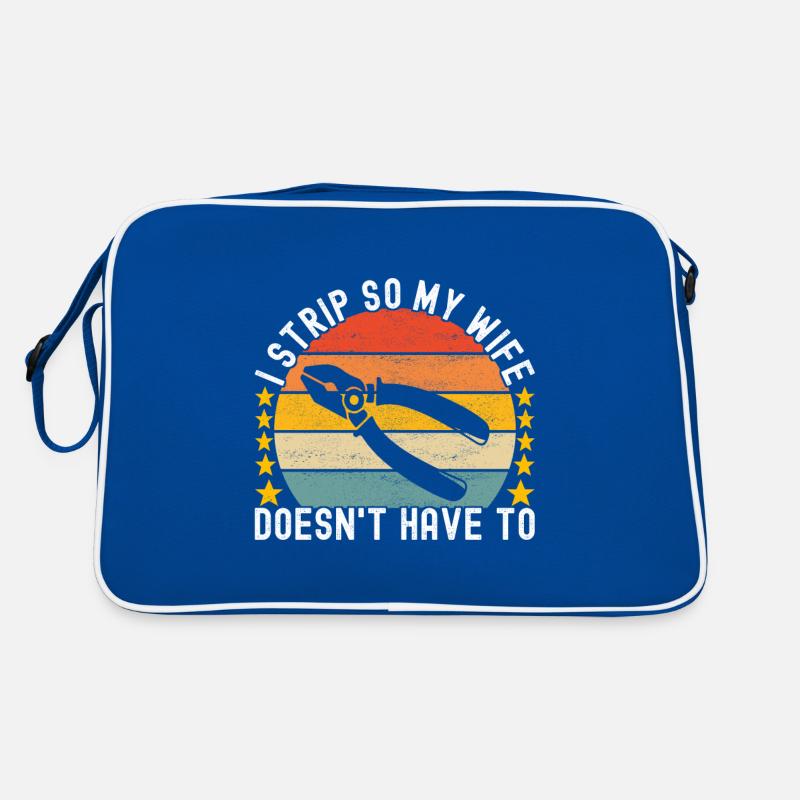 Elektriker Elektroniker Retro Tasche
