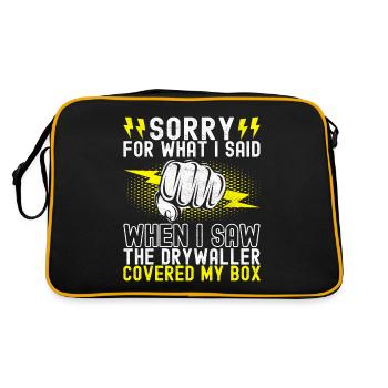 Electrician Electronics Technician - Retro Bag - black/gold - Back