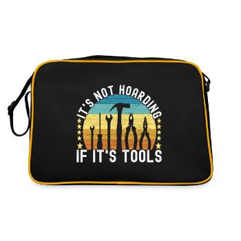 Electrician Electronics Technician - Retro Bag - black/gold - Back
