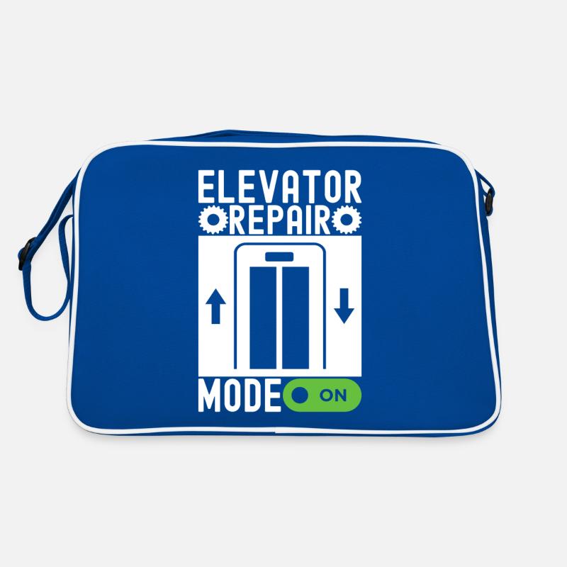 Elevator Mechanic Aufzugsmechaniker Retro Tasche