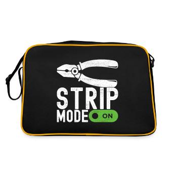 Electrician Electronics Technician - Retro Bag - black/gold - Back