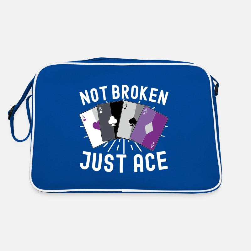 Asexuel Ace Retro Tasche