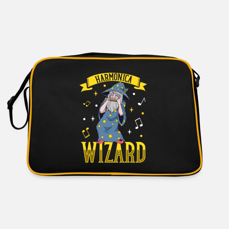 Harmonica Wizard - Mundharmonika Retro Tasche