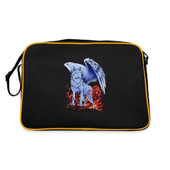 Dieu slave Simargl - Sac Retro - noir/or - Dos
