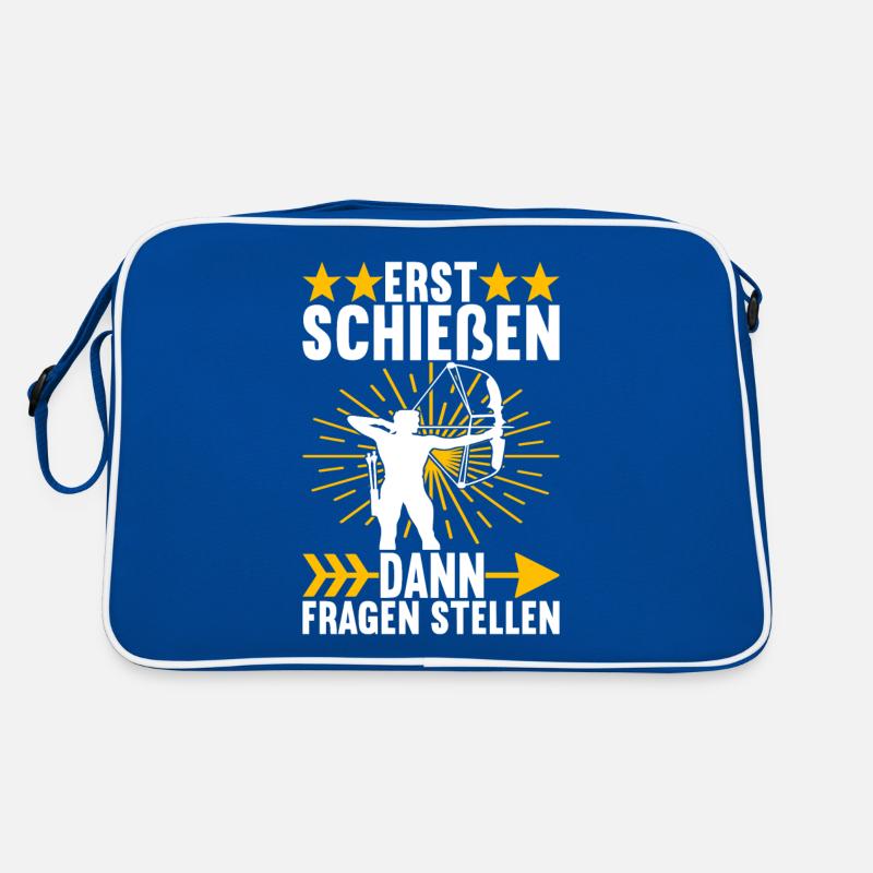 Bogenschießen Bogenschütze Retro Tasche