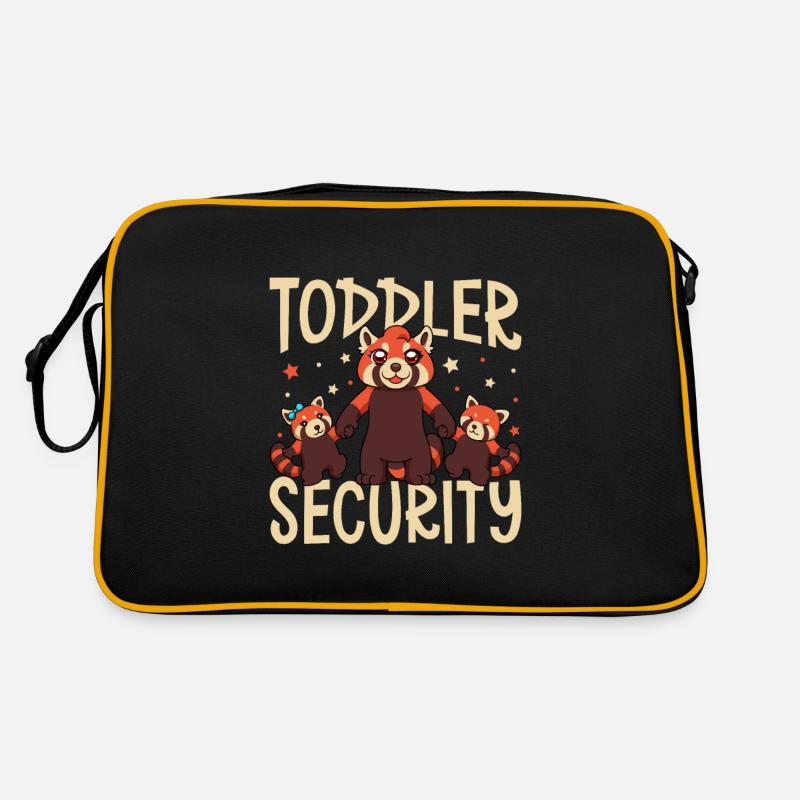 Kleinkind Aufpasser - Babysitter Retro Tasche