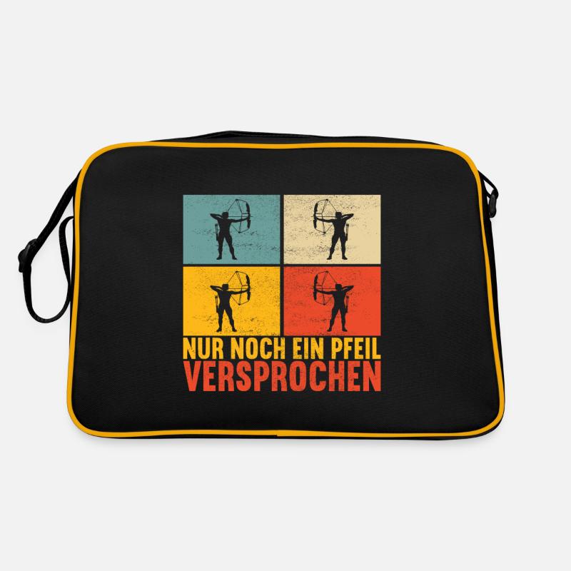Bogenschießen Bogenschütze Retro Tasche