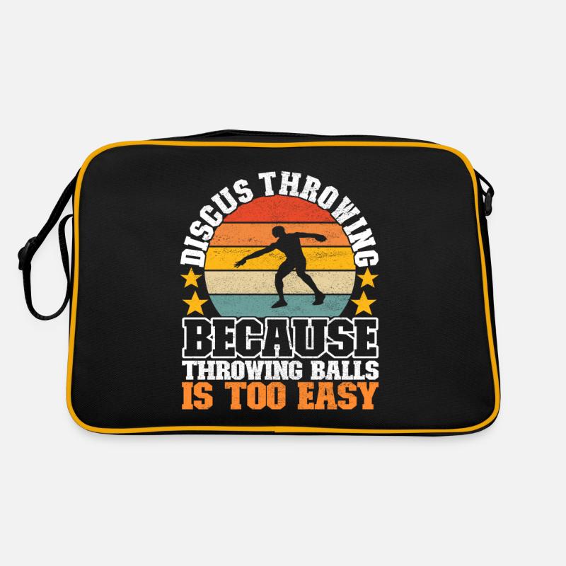 Discus thrower Discus throw Retro Bag