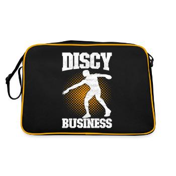 Lanceur de disque Lancer de disque - Sac Retro - noir/or - Dos