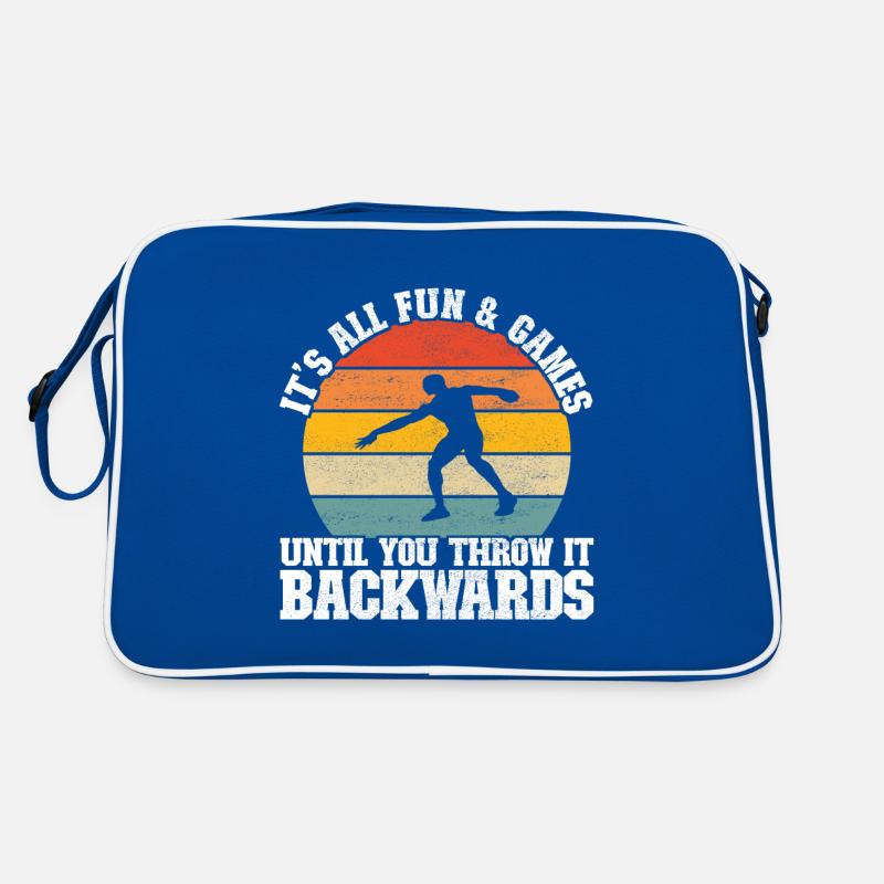Discus thrower Discus throw Retro Bag