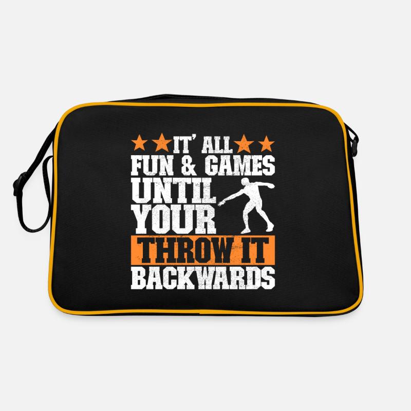 Discus thrower Discus throw Retro Bag