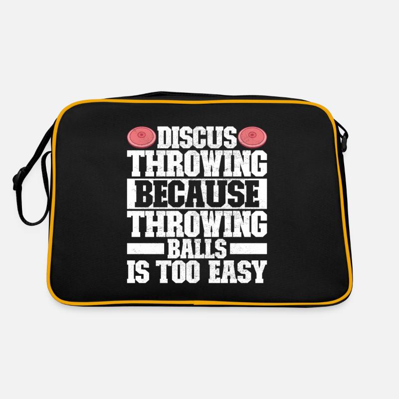 Discus thrower Discus throw Retro Bag