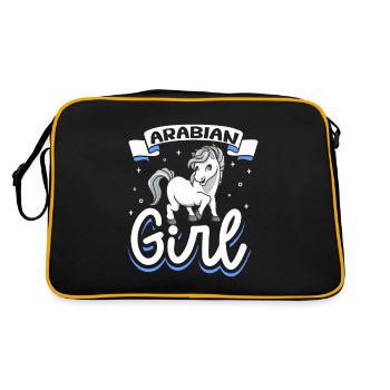 Arabian Girl - Retro Bag - black/gold - Back