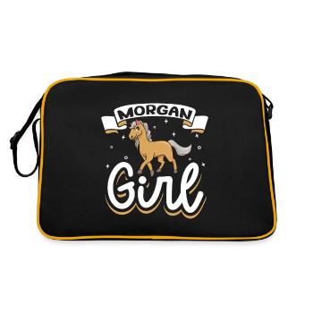 Morgan Fille - Sac Retro - noir/or - Dos