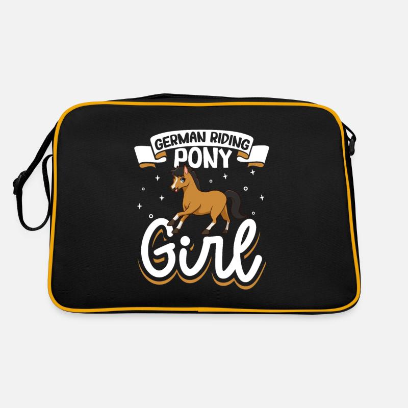 Poney d’équitation allemande Sac Retro